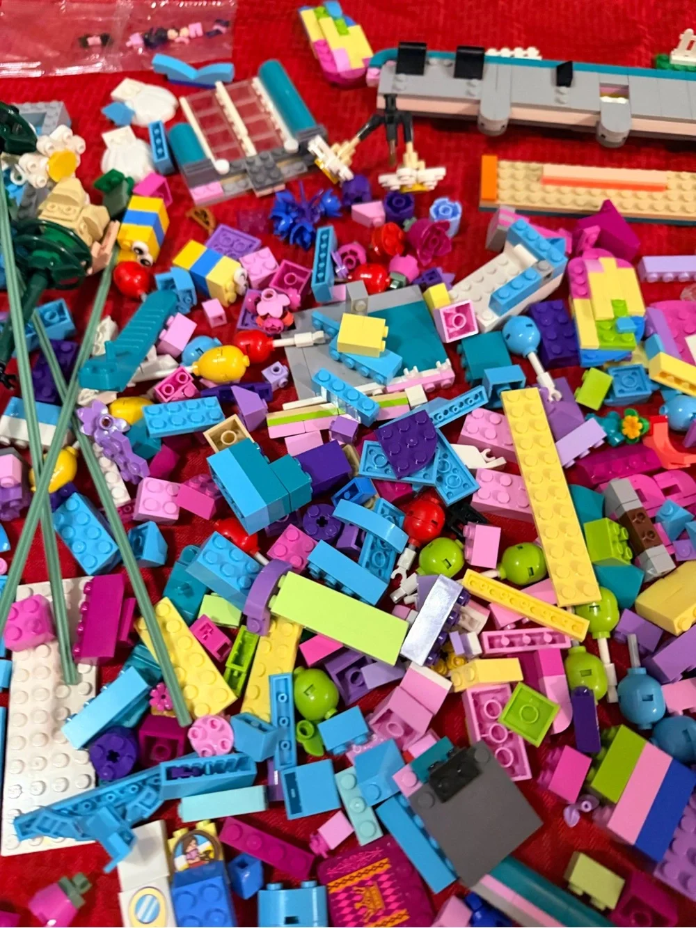Micro building/lego mix lot